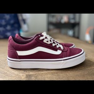 Maroon Vans